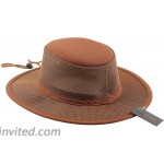 Accessorama Men & Women's Western Mesh Cowboy Hat Cowgirl Caps with Roll-up Brim for Summer Breathable at Women’s Clothing store