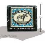 Bickmore Felt Hat Cleaning Sponge - Perfect for Western Cowboy Cowgirl Hats & More Black at Women’s Clothing store