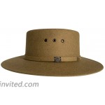 San Andreas Exports Angel Eyes Wide Brim Hat Handmade from Oaxacan Sheep's Wool at Men’s Clothing store