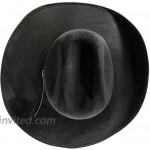 San Andreas Exports Wide Brim Cowboy Hat Handmade from 100% Oaxacan Suede at Men’s Clothing store