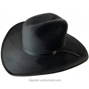 San Andreas Exports Wide Brim Cowboy Hat Handmade from 100% Oaxacan Suede at  Men’s Clothing store