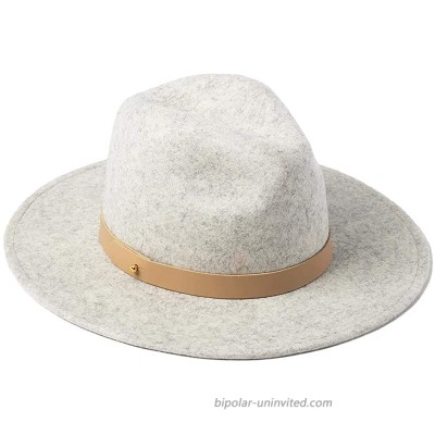 Lack of Color Women's Classic Luxe Wool Felt Fedora Hat at  Women’s Clothing store