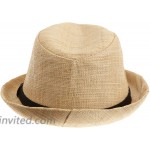 San Diego Hat Company Women's Natural Raffia Fedora at Women’s Clothing store