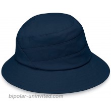 Wallaroo Hat Company Women’s Taylor Sun Hat – UPF 50+ Adjustable Ready for Adventure Designed in Australia Navy at  Women’s Clothing store