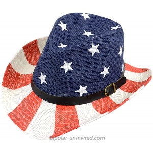 WESTEND Two Sizes Spring Summer American Flag Fedora Hat Beige at  Women’s Clothing store