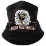 Eagle Fang Karate Mask Scarf Headbands Bandana Windproof Sports Head Wrap Sweatband Headscarf American Veterans Black at Women’s Clothing store