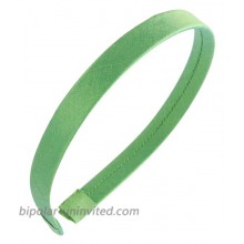 L. Erickson USA 1 2 Ultracomfort Headband - Silk Shantung Rainforest