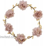 Lux Accessories Pink Goddess Flower Headrown at Women’s Clothing store