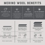 MERIWOOL Lightweight Reversible Merino Wool Headband for Women and Men at Women’s Clothing store