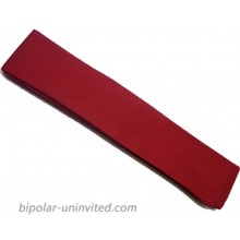 Plain Headband in Red