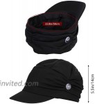 3 Pieces Baseball Cap with Buttons Sun Hat for Women Black Gray Navy Blue at Women’s Clothing store