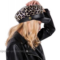 DOCILA Cheetah Print Newsboy Hat Womens Trendy Leopard Visor Bill Cap Durable Outdoor Mariner Style Cabbie Painter Caps Leopard at  Women’s Clothing store