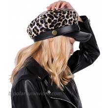 DOCILA Cheetah Print Newsboy Hat Womens Trendy Leopard Visor Bill Cap Durable Outdoor Mariner Style Cabbie Painter Caps Leopard at  Women’s Clothing store