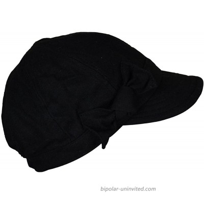 Landana Headscarves Ladies Winter Cap with Bow - Black at  Women’s Clothing store