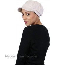 Newsboy Cap for Women Summer Hats Chemo Headwear Ladies Head Coverings Linen Blend Tweed Cabbie London TAN Tweed at  Women’s Clothing store