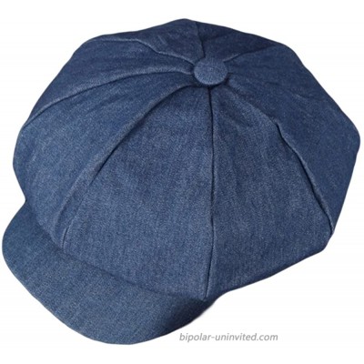 Qunson Women's Vintage Cotton Newsboy Cabbie Hat Cap at  Women’s Clothing store