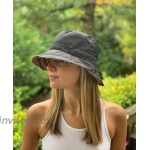 Rain Rainraps Raincaps Hat Reversible Black with Plaid at Women’s Clothing store