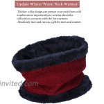 2-Pieces Winter Beanie Hat Scarf Set Warm Knit Hat Thick Fleece Lined Winter Cap Scarves for Men Women Black at Women’s Clothing store