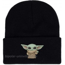 Baby Yoda Beanie Knit Hat Impostor Fashion Trend Classic Winter Warm Hat Crewmate Killer Cosplay Hat for Children Adults at  Men’s Clothing store