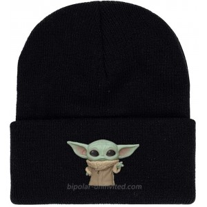 Baby Yoda Beanie Knit Hat Impostor Fashion Trend Classic Winter Warm Hat Crewmate Killer Cosplay Hat for Children Adults at  Men’s Clothing store