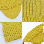 Bellady Cat Hat Beanie with Cat Ears for Women Knit Womens Hat Girls Yellow at Women’s Clothing store
