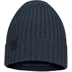 Buff Adult Merino Wool Knitted Norval Beanie Hats One Size Denim at  Men’s Clothing store