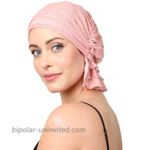 Chemo Beanies Donna Light Pink at  Women’s Clothing store