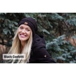 Confetti Beanie 4-Pack Black Ivory Oatmeal Latte