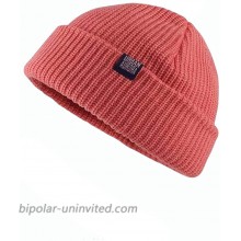 Croogo Stylish Skull Watch Cap Warm Cuffed Cap Stocking Hat Unisex Thermal Beanie Hats Urban Pink-KH33
