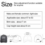 Denim Cap Gone Squatchin' Bigfoot Baseball Dad Cap Classic Adjustable Sports for Men Women Hat at Men’s Clothing store