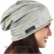 FORBUSITE Women Slouchy Beanie Hat for Winter Summer Oversize Skull Caps Green at  Women’s Clothing store
