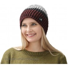 Jane Shine Unisex Beanies Hat Winter Knit Hats Cold Weather Ski Cuffed Cap for Men Women at  Men’s Clothing store