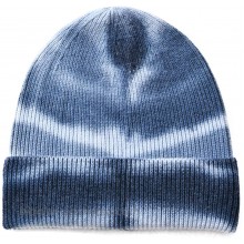 jaxmonoy Womans Tie Dye Print Knit Hats and Beanie for Women Winter Men Unisex Wool Warm Cable Knitted Skullies Beanies Hat-Tie Dye Dark Blue at  Women’s Clothing store