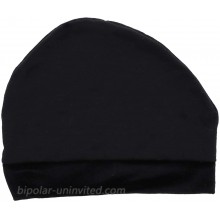 Landana Headscarves Black No Slip Cotton Wig Liner for Hats Caps and Wigs at  Women’s Clothing store