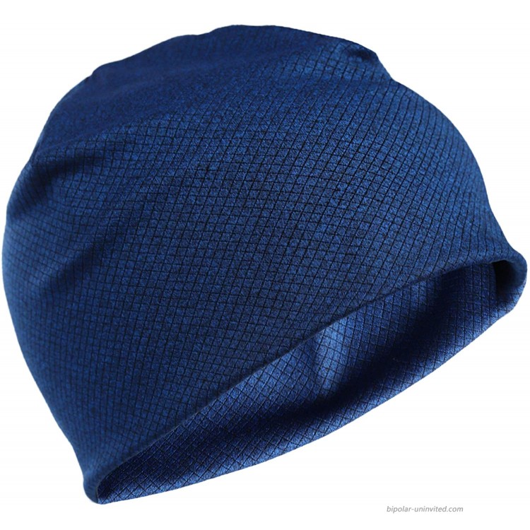 PGTen Men Women Beanie Cap for Running Helmet Liner - Winter Skull Cap - Anti-Static Blue at Women’s Clothing store