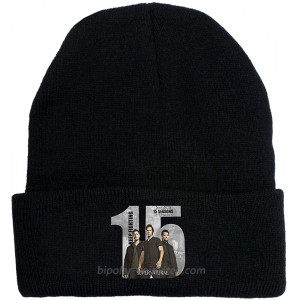 QUEBEAR 15 Years of Supernatural Knitted hat Winter Warm Cover hat for Men and Women Black at  Men’s Clothing store