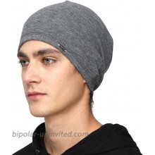 TEFITI Mens Beanie Hats Slouchy Warm Knit Skull Cap for Men Women Winter Unisex Gray at  Men’s Clothing store