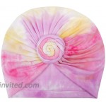 Womens Knot Turban Tie Dye Head Scarf Elastic African Headwrap Pre-Tied Cap Beanie Pink at Women’s Clothing store