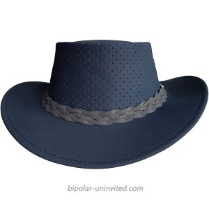 Aussie Chiller Outback Bushie – Perforated Hat for All Seasons Made in Australia at  Men’s Clothing store