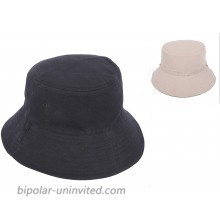 Bucket Hats with String Reversible Double Side Wear Unisex Foldable UV Protection Sun Hat Lightweight Package Outdoor Travel Beach Fisherman Cap Black Beige at  Women’s Clothing store