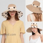 Fanadith Sun Hats for Women with UV Protection Wide Brim Fishing Hat UPF 50+ Floppy Beach Cap Summer Outdoor Reversible Recreation Bucket Hat Khaki at Women’s Clothing store