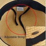 HATSANDSCARF Exclusives Summer Embroidered Lettering Floppy Brim Straw Sun Hat ST- Always on Vacay at Women’s Clothing store
