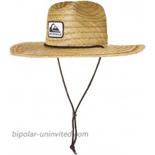 Quiksilver Men's The Tier Sun Protection Straw Lifeguard Hat at  Women’s Clothing store