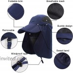 Surblue Neck Face Flap Outdoor Cap UV Protection Sun Hats Fishing Hat Quick-Drying UPF50+ at Men’s Clothing store