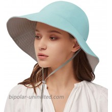 VBIGER Women's Kentucky Derby Hat Large Brim Chiffon Lace Flounce Sun Hats Blue at  Women’s Clothing store