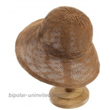 Women Sun Protection Floppy Hats Bucket Hat Wide Brim Packable Summer Beach Outdoor UPF 50+ Khaki 04