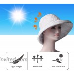 Womens Bucket Hat UV Sun Protection Lightweight Packable Summer Travel Beach Cap at Women’s Clothing store