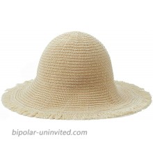 Womens Wide Brim Sun Hat with Wind Lanyard UPF Summer Straw Sun Hats for Women Beige at  Women’s Clothing store