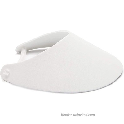 Juvale White Foam Visors with Coil Bands Bulk 16 Pack at  Women’s Clothing store