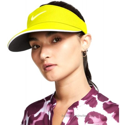 Nike Women's Aerobill Statement Visor - Bright Lemon